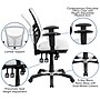 Flash Furniture Nicholas Ergonomic Mesh Swivel Mid-Back Multifunction Executive Office Chair, White (HL0001WH)~#|#~sp116164526_sc7