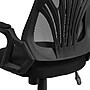 Flash Furniture Sam Ergonomic Mesh Swivel Mid-Back Task Office Chair, Black (GOWY82)~#|#~sp116164606_sc7