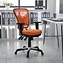 Flash Furniture Nicholas Ergonomic Mesh Swivel Mid-Back Multifunction Executive Office Chair, Orange (HL0001OR)~#|#~sp116164635_sc7