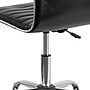 Flash Furniture Alan Armless Vinyl Swivel Low Back Task Office Chair, Black/Chrome (DS512BBK)~#|#~sp116164696_sc7