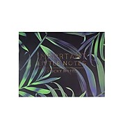 Modish Tropical Adhesive Notes Set, Assorted Sizes, Midnight Palm, 8 Pads/Set (MOD10888)