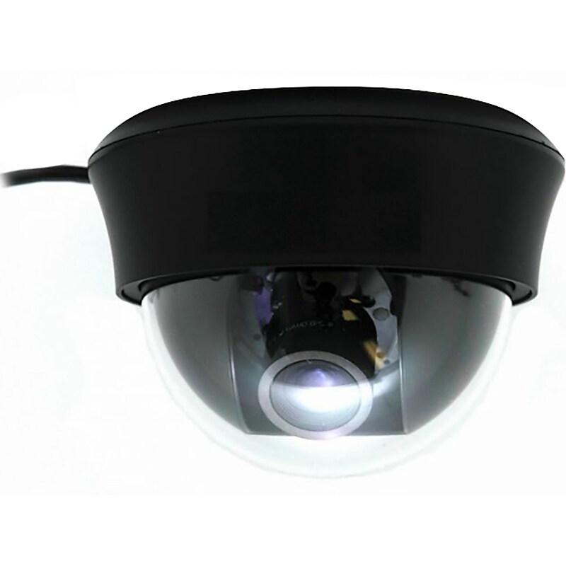SeqCam SEQ7105 Wired Dome Security Camera, Black image 1