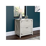 kathy ireland® Home by Bush Furniture 2-Drawer Lateral File Cabinet, Letter/Legal, Cottage White, 29" (CGF129CWH-03)