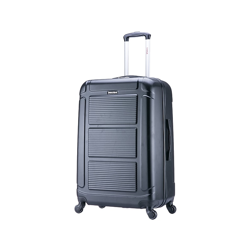 InUSA Pilot 28" Hardside Suitcase, 4-Wheeled Spinner, TSA Checkpoint Friendly, Black (IUPIL00L-COA) image 1
