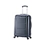 InUSA Pilot 24" Hardside Suitcase, 4-Wheeled Spinner, Black (IUPIL00M-COA)~#|#~sp116261357_sc7