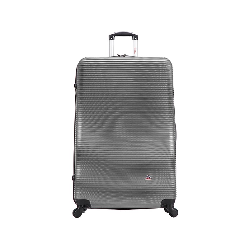 InUSA Royal 34" Hardside Suitcase, 4-Wheeled Spinner, Silver (IUROY00XL-SIL) image 1