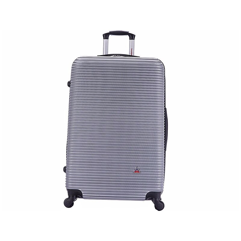 InUSA Royal 28" Hardside Suitcase, 4-Wheeled Spinner, TSA Checkpoint Friendly, Silver (IUROY00L-SIL) image 1