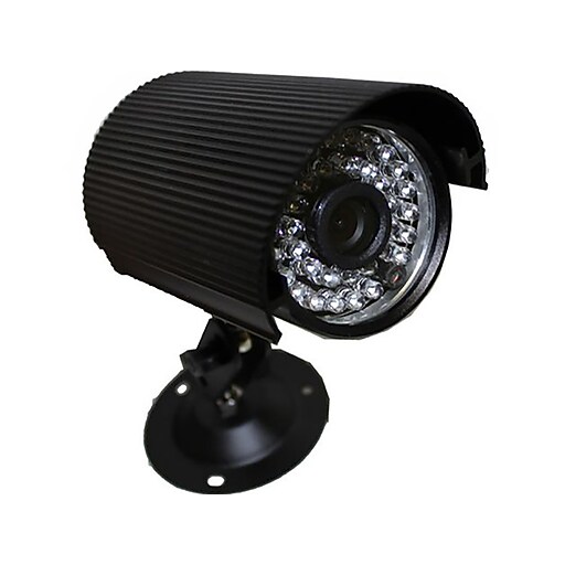 SeqCam SEQ5216 Wired Day/Night Security Camera, Weatherproof, Black at