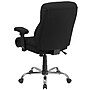 Flash Furniture HERCULES Series Ergonomic Fabric Swivel Big & Tall Task Office Chair, Black (GO2031F)~#|#~sp116261560_sc7
