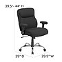Flash Furniture HERCULES Series Ergonomic Fabric Swivel Big & Tall Task Office Chair, Black (GO2031F)~#|#~sp116261676_sc7