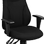 Flash Furniture Hughes Ergonomic Fabric Swivel High Back Task Office Chair, Black (BT90297HA)~#|#~sp116262031_sc7