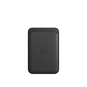 Apple iPhone Black Leather Wallet with MagSafe for iPhone 12, 12 mini, 12 Pro, 12 Pro Max (MHLR3ZM/A)