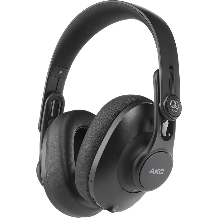 AKG Studio K361-BT Wired/Wireless Stereo Headset, Black | Staples