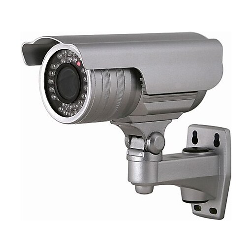 SeqCam SEQ7209 Wired Day/Night Security Camera, Weatherproof, Silver at