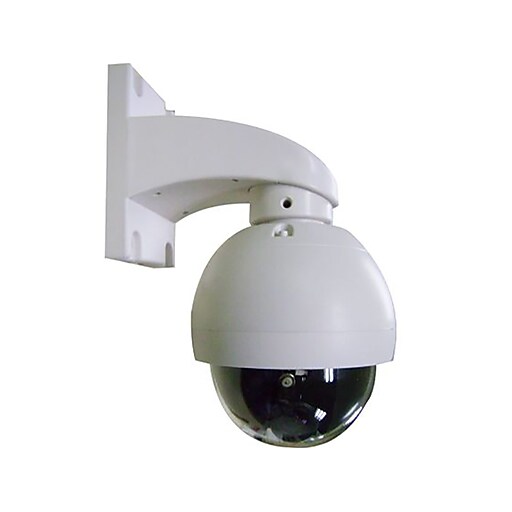 SeqCam SEQ5501 Wired Dome Security Camera, Vandal-/Weatherproof, White