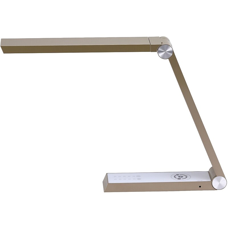 Bostitch LED Desk Lamp, Gold/White Matte (VLED1825GOLDBOS) image 1