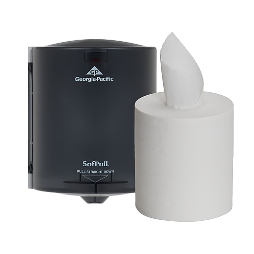 SofPull Paper Towel Dispenser Kit, Black (58206) Staples