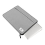 Solo New York Re:cycled Re:focus Polyester Laptop Sleeve for 15.6" Laptops, Gray (UBN105)~#|#~sp116439356_sc7