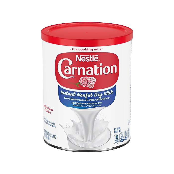 Carnation Instant Nonfat Dry Milk, 22.75 oz., 4/Pack (12428935