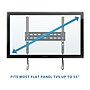 Mount-It! Fixed Wall TV Mount for LCD (Low Profile Slim), Lockable, Screen Size: 32"-55", 77 lbs. Max. (MI-3050)~#|#~sp116671547_sc7