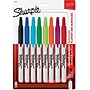 Sharpie Retractable Permanent Markers, Fine Tip, Assorted, 8/Pack (32730)~#|#~sp116759650_sc7