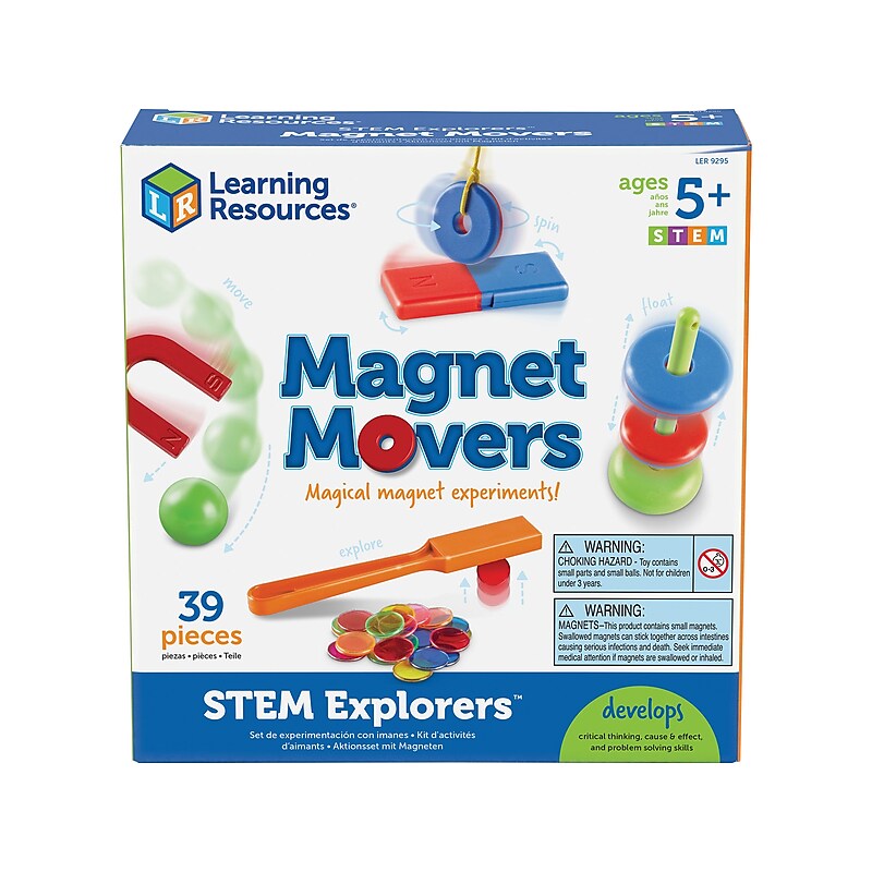 Learning Resources STEM Explorers Magnet Movers, Elementary image 1