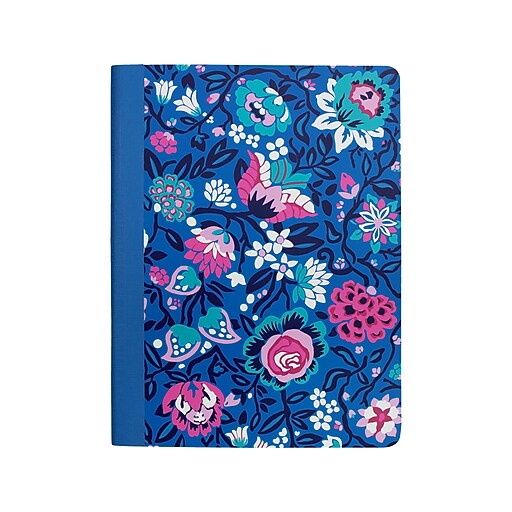 Vera Bradley Bloom Berry Composition Notebook, 9.75" x 7.5", Ruled, 80