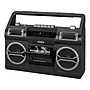 Jensen MCR-500 Portable AM/FM Radio Cassette Recorder/Player, Black~#|#~sp116760465_sc7