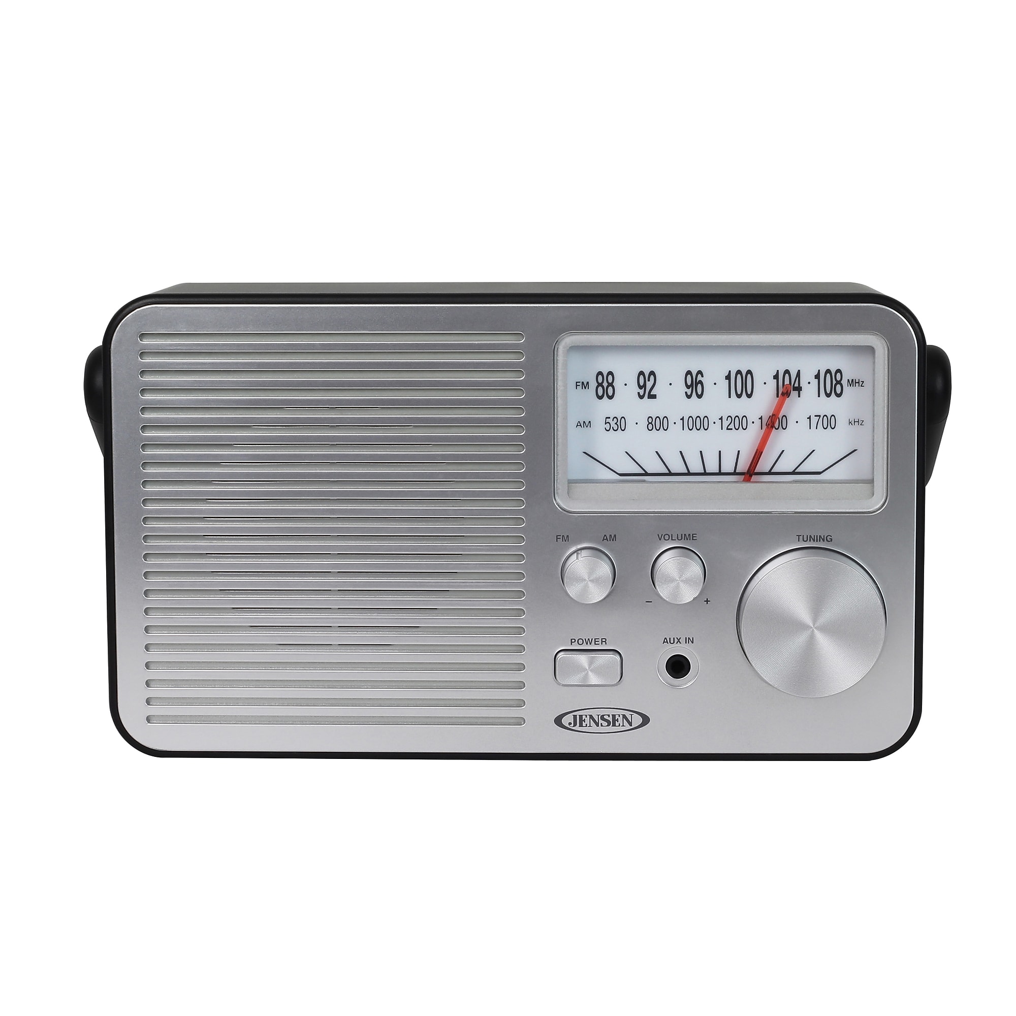 Jensen MR-750 Portable AM/FM Radio, Black (MR-750-BK) Sansujyuku sansujyuku.com