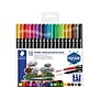 Staedtler Classic Double-Ended Permanent Drawing Pens, Assorted Colors, 18/Pack (3187 TB18 02)~#|#~sp116852794_sc7