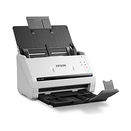 Epson DS770 II Duplex Document Scanner, White/Black (B11B262201) Staples