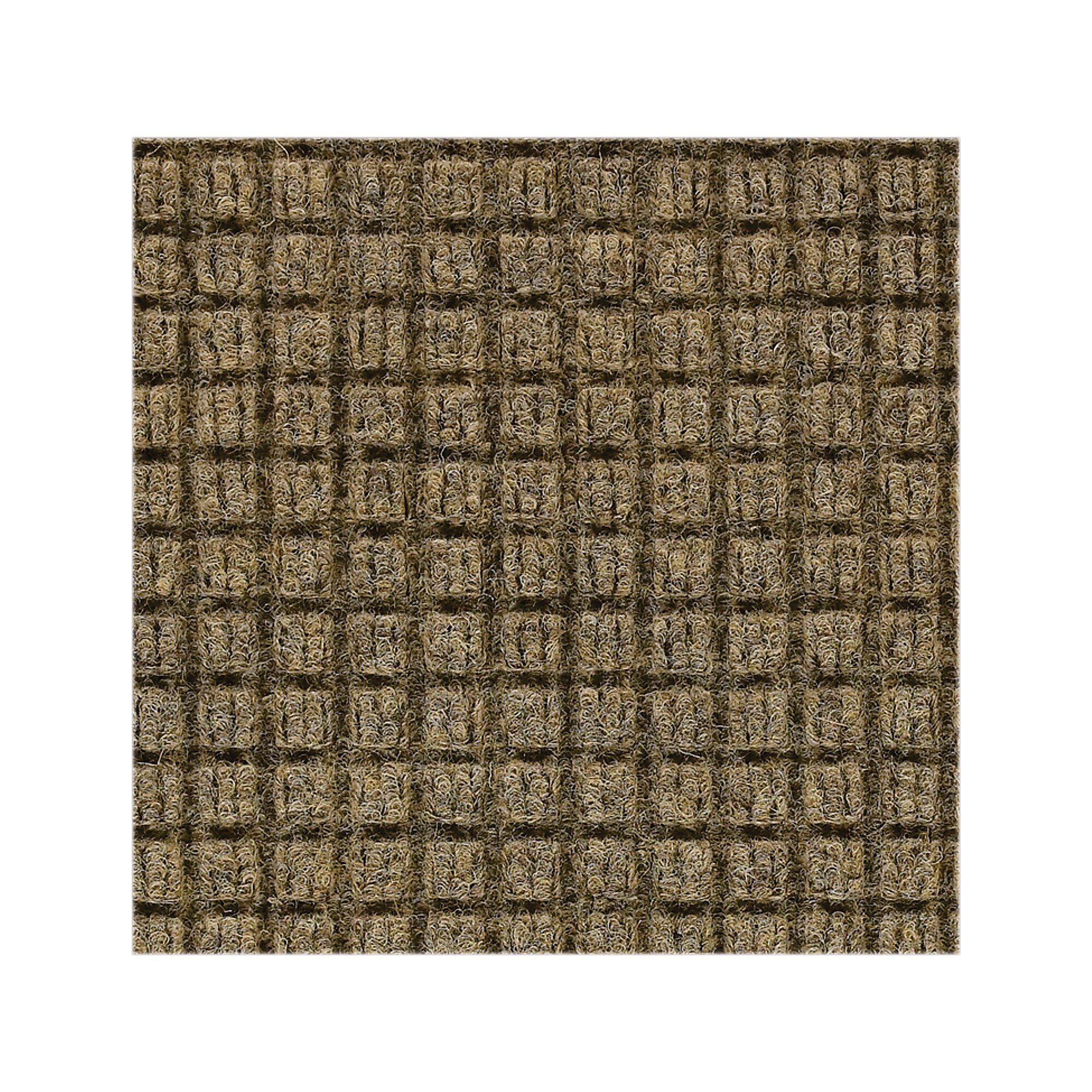 M+A Matting WaterHog Squares Commercial Wiper/Scraper Entrance Floor Mat, 4′ x 6′, Camel (2005046170) Sansujyuku sansujyuku.com
