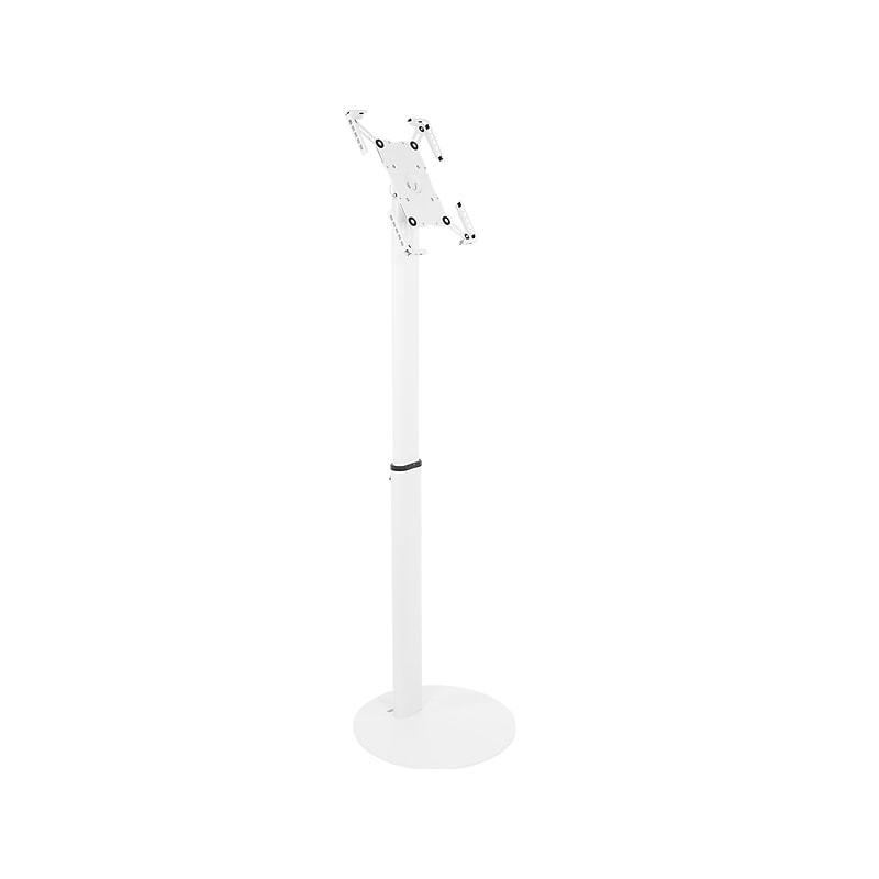 Mount-It! Universal Tablet Floor Stand (Universal Kiosk), White (MI-3788W) image 1