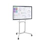 Mount-It! Steel Pedestal TV Stand, Screens up to 70", White (MI-8001)~#|#~sp116854277_sc7