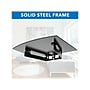 Mount-It! Glass/Steel A/V Component Wall-Mounted Shelf, Black (MI-895)~#|#~sp116958004_sc7