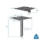 Mount-It! Steel Floating TV Shelf, Black (MI-896)~#|#~sp116958012_sc7