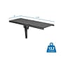 Mount-It! Plastic/Steel TV Top Shelf, Black (MI-897)~#|#~sp116958020_sc7