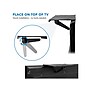 Mount-It! Plastic/Steel TV Top Shelf, Black (MI-897)~#|#~sp116958021_sc7