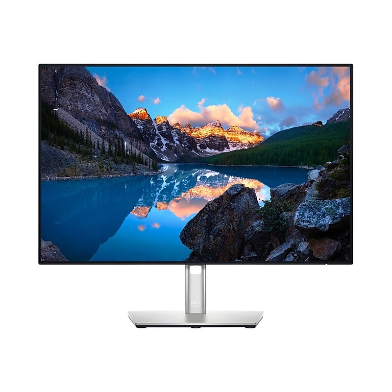 Dell UltraSharp 24" 60 Hz LCD Business Monitor, Silver/Black (U2421ENK) image 1