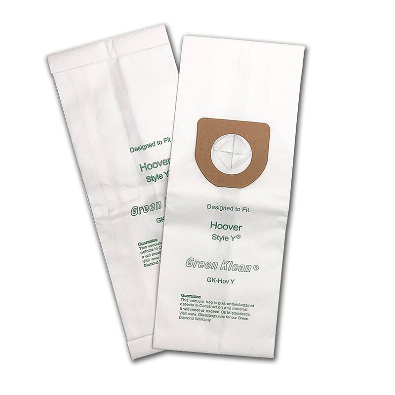 Green Klean® Replacement Vacuum Bags Fit Hoover U5140900, U6485900, CH53005, C1703-900, Royal CR50005, Pacific Scholar, 3/pk image 1