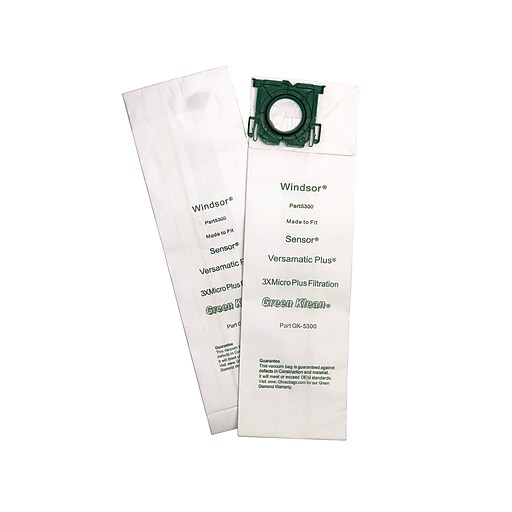 Genuine Windsor Triple Check Microfilter Bag 5300 Sensor and Versa Pack/10 Bags 