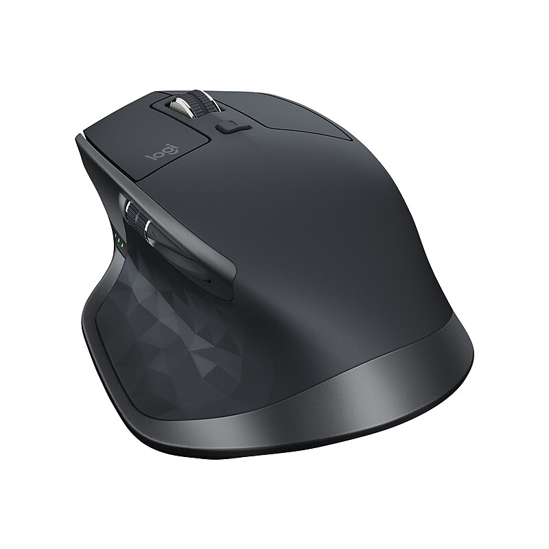 Logitech MX Master 2S Wireless Ergonomic Laser Mouse, Graphite (910-005965) image 1