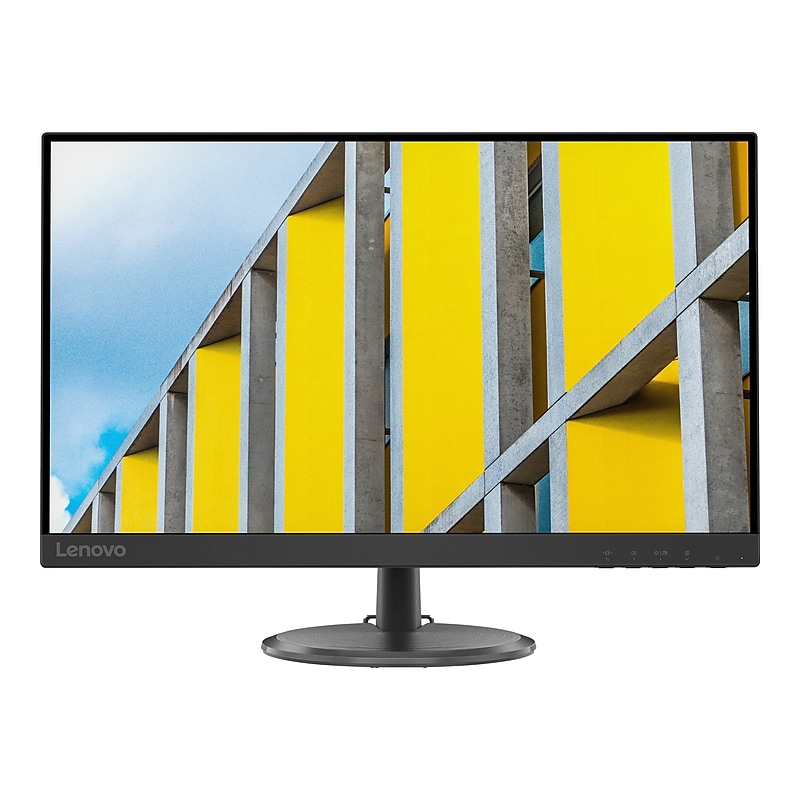 Lenovo D27-30 66B8KCC6US 27" LED Monitor, Raven Black image 1
