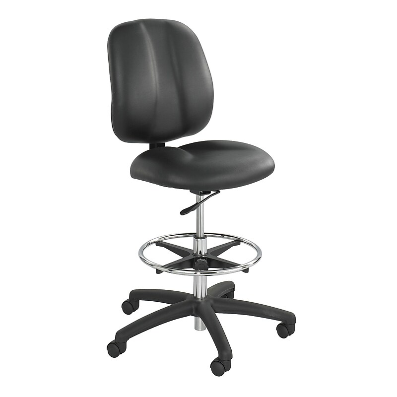 Safco Apprentice Vinyl Computer and Desk Chair, Black (7084BL) image 1
