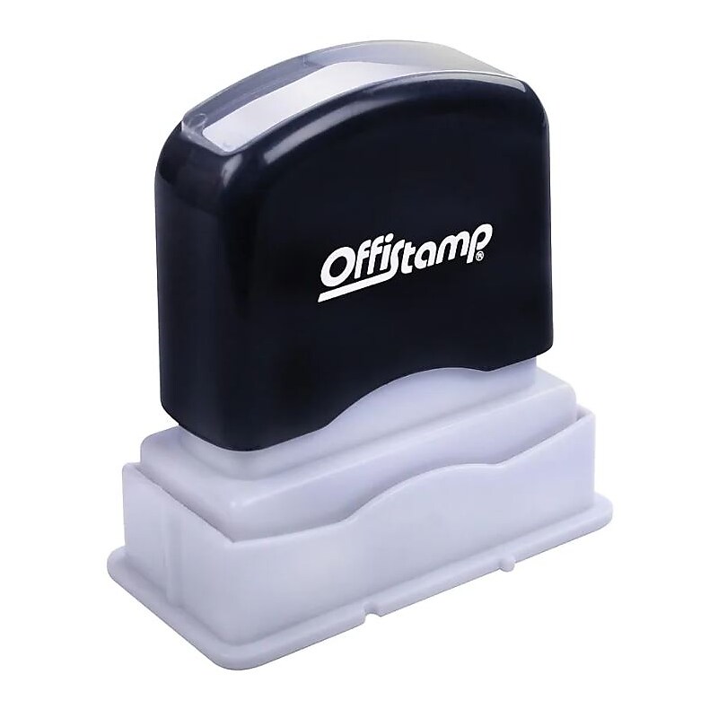 Offistamp Pre-Inked Stamp, "PAST DUE", Red (034516) image 1
