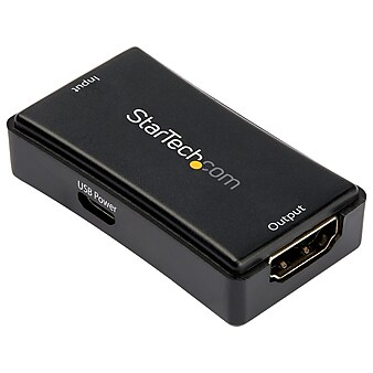 StarTech HDMI Signal Booster, Black (HDBOOST4K2)