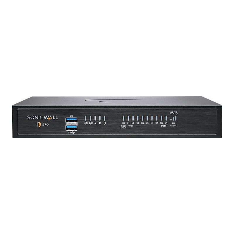 Sonicwall TZ570 Next-Generation Firewall, Desktop (02-SSC-5661) image 1