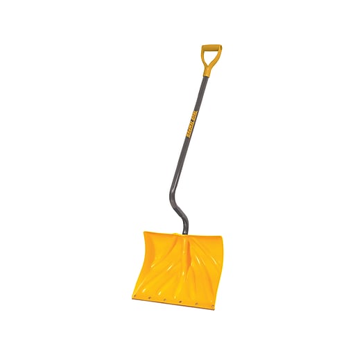 True Temper 18" Snow Shovel with Steel Handle (1603072) Staples