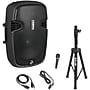 Pyle PPHP155ST Wireless Portable Bluetooth PA Speaker System, Black (PYRPPHP155ST)~#|#~sp117278289_sc7
