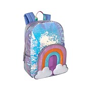 A.D.Ventures Rainbow Reverse Sequin Backpack, Artwork, Magic (8869)